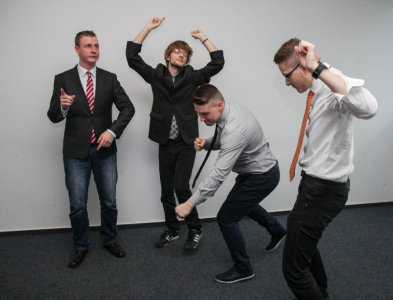 Finding Clients - people doing body gestures