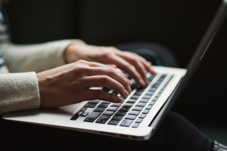 Tech Creative - person using laptop
