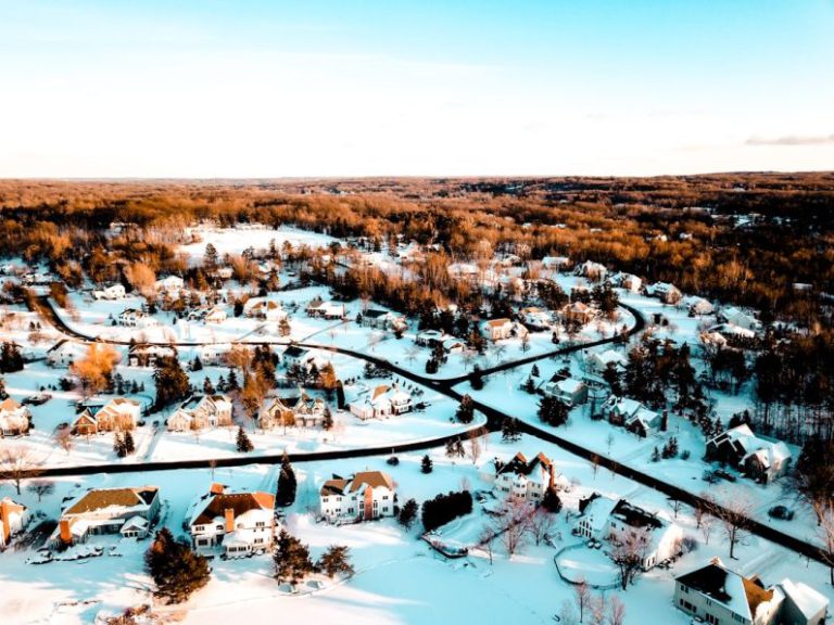 Personalized Experiences - snow coated village