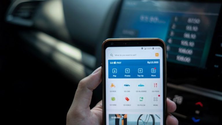 Biotech Fintech - person holding android smartphone