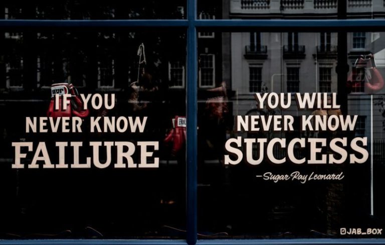 Embracing Failure - text