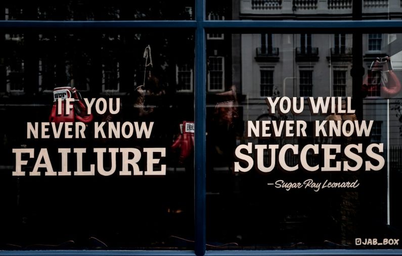 Embracing Failure - text